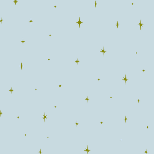 Celestial Wrapping Paper in Aqua -  PREORDER SHIPS NOV. 17TH