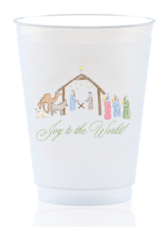Christmas Nativity Cups