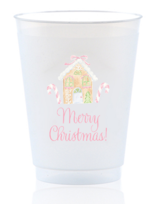 Gingerbread Merry Christmas Cups