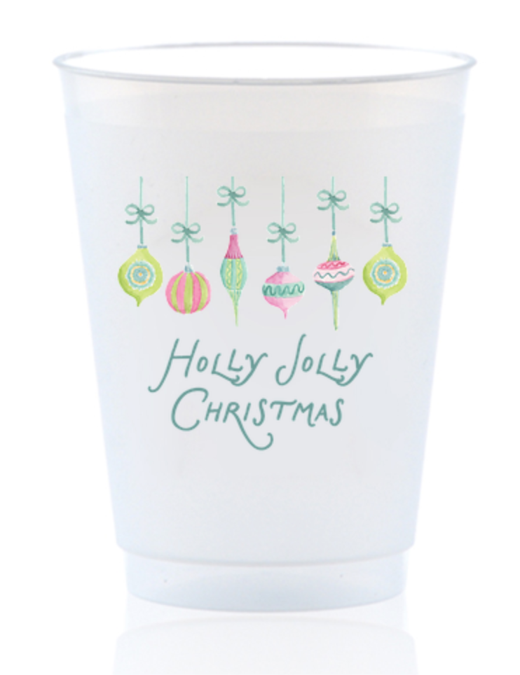 Holly Jolly Christmas Cups