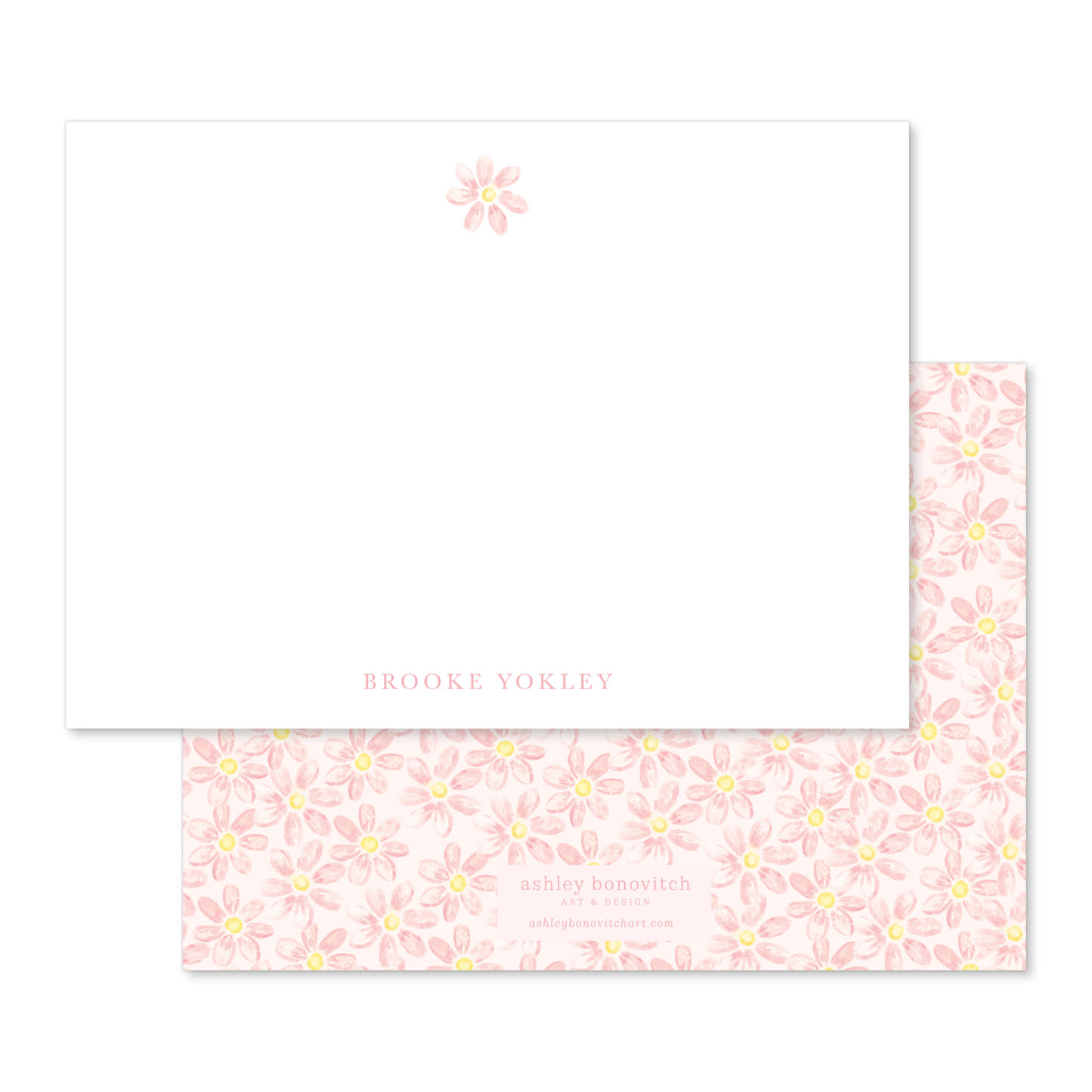 Simple Daisy Stationery Set