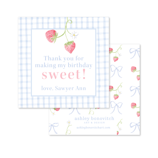 Berry Sweet Gift Tags