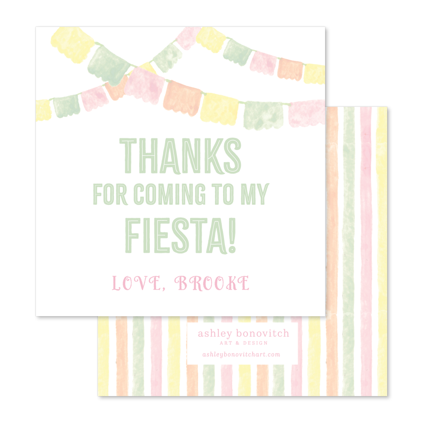 Taco Two-sday Party Gift Tags