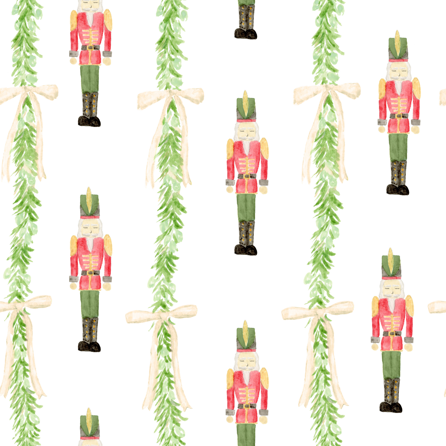 Classic Nutcracker Wrapping Paper Sheets - PREORDER