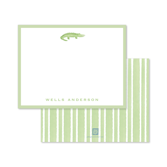 Alligator Stationery Set