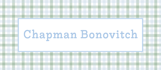 Water Resistant Labels - Blue/Green Gingham