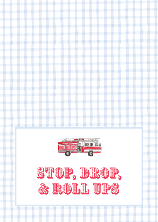 Fire Truck Party Food Tents
