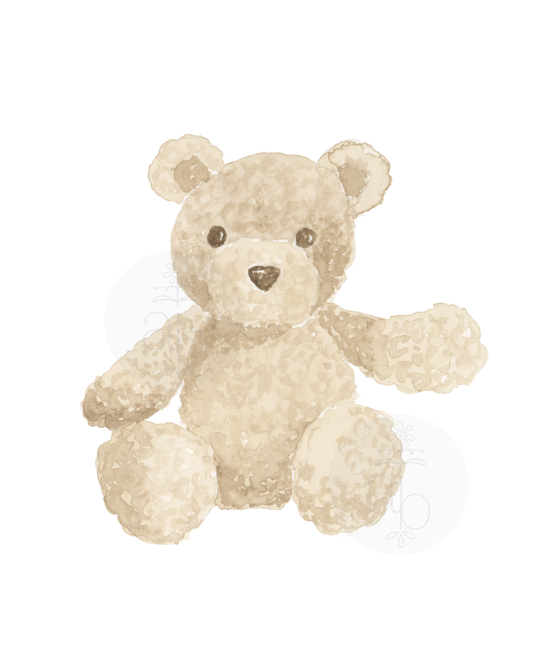 Teddy Bear Print